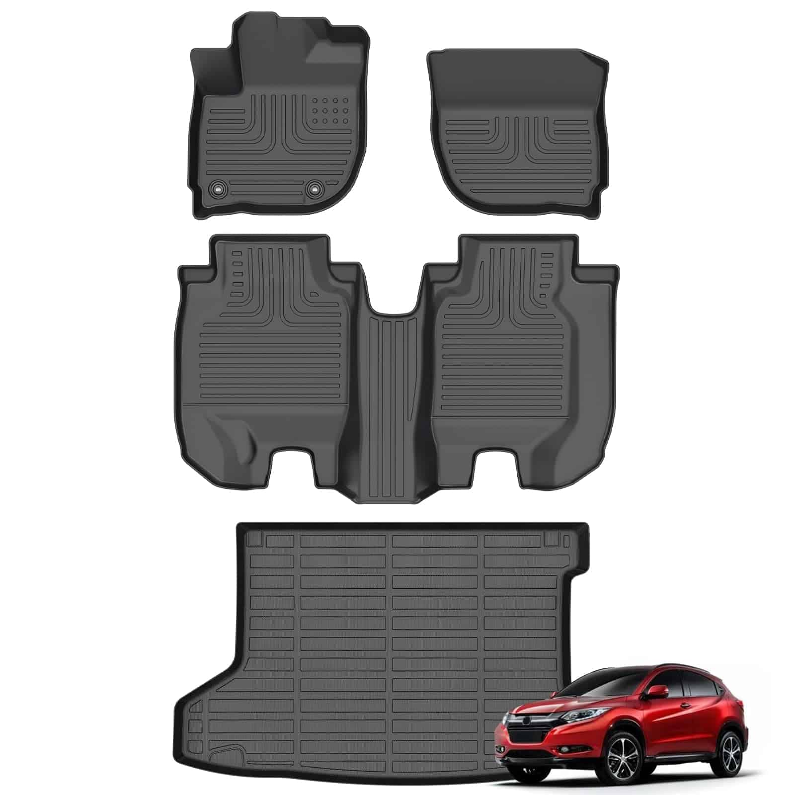 Tapetes y Forro de Carga AZYT para Honda HRV 2016-2022