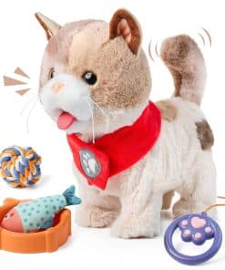 TUMAMA Juguete de Gato para Niños, Gato Simpático y