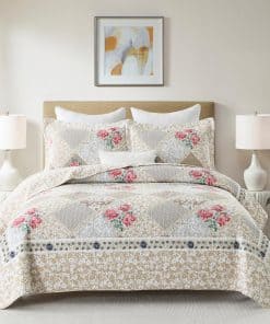 Colcha de cama extragrande KALOOLA 120x102, -Marrón