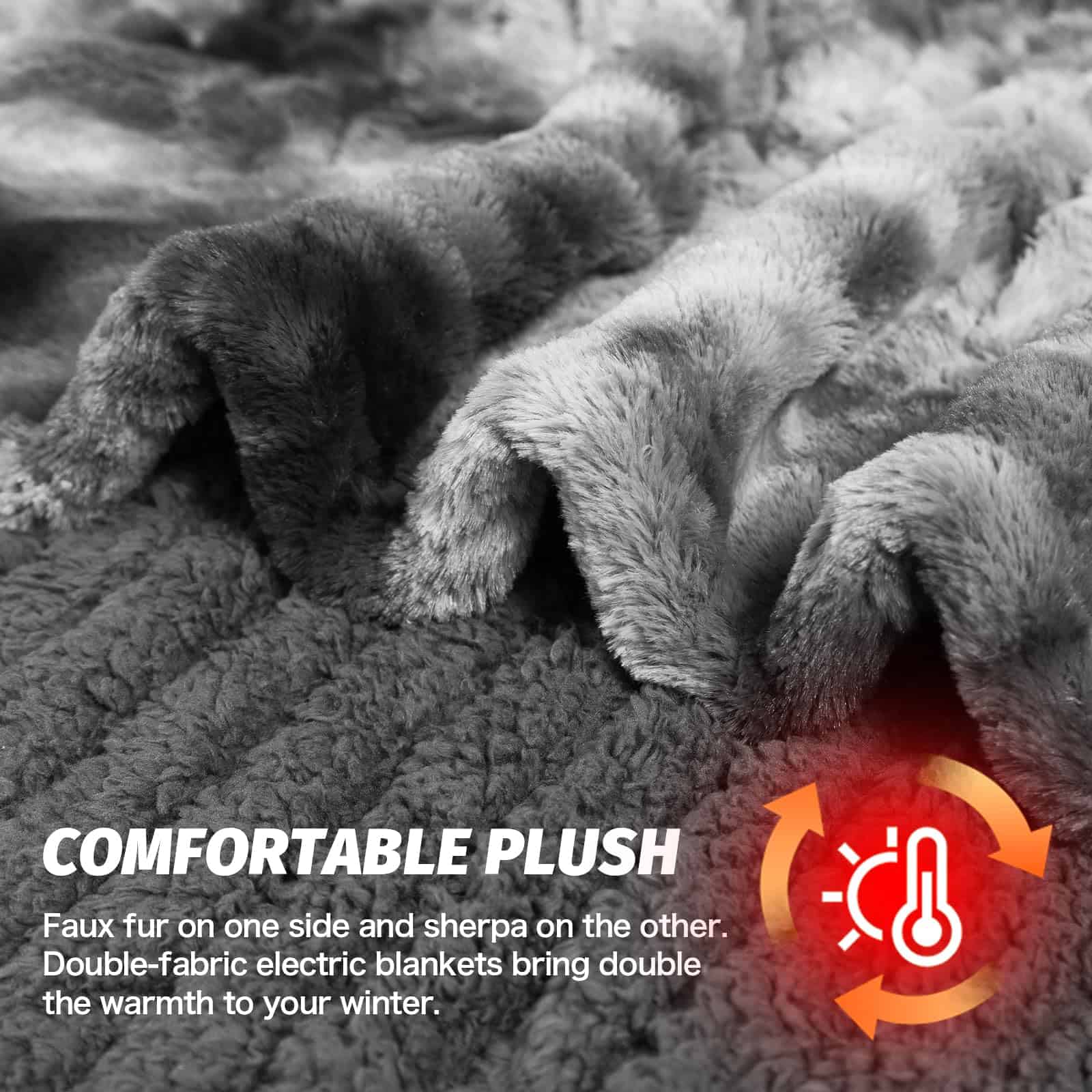 Manta Eléctrica Calefactada OCTROT Tamaño Queen - Manta - Imagen 8