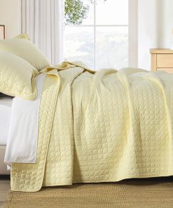 Juego de Edredón de Algodón 100% King KALOOLA, Colcha