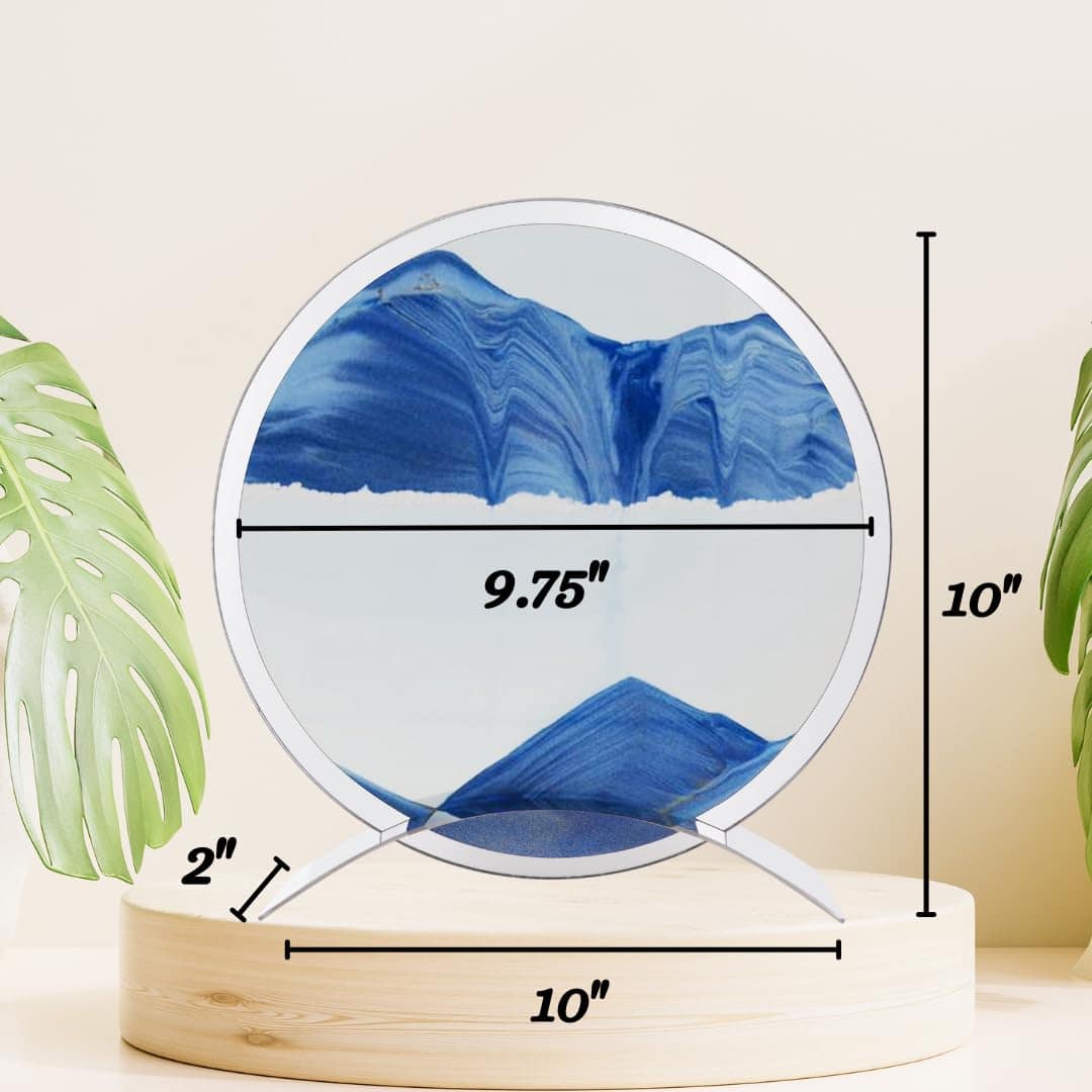 Decoración de Arte de Arena en Movimiento - Acero -Rosa - Imagen 6