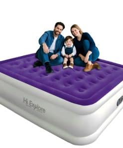 Colchón de Aire Hi Explore Queen con Bomba Incorporada,