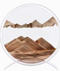 Decoración de Arte de Arena en Movimiento - Acero -a (Arena)