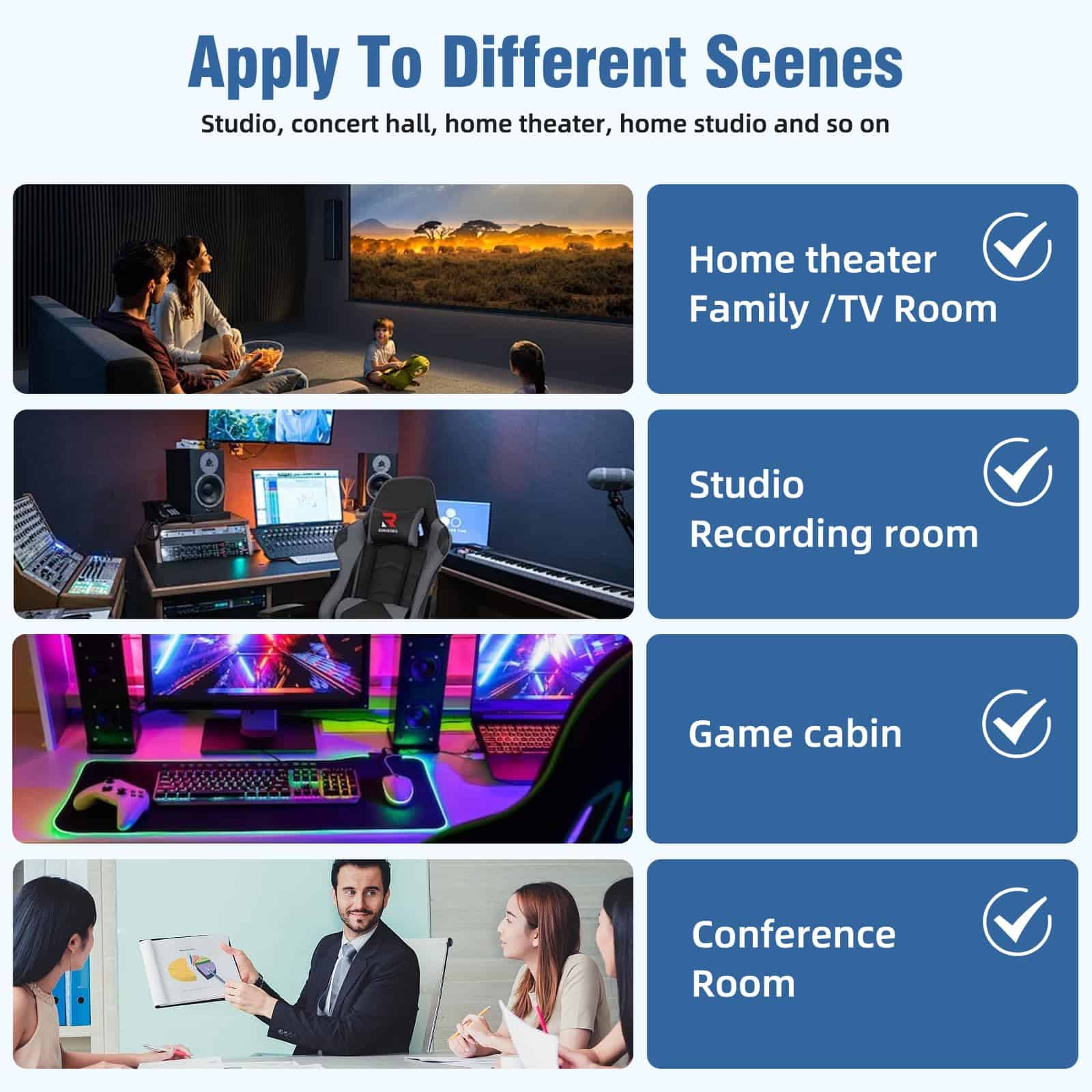 Paneles de Espuma para Paredes, Paneles Absorbentes de - Imagen 8