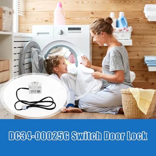Interruptor de Bloqueo de Puerta para Lavadora DC34-00025G - Imagen 8