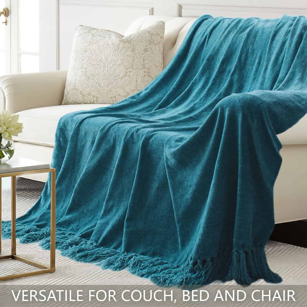 Manta de Chenille Long Create para Sofá 50"x60", Mantas - Imagen 5