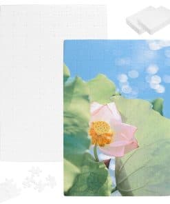 PINGEUI 40 Hojas de Rompecabezas en Blanco para