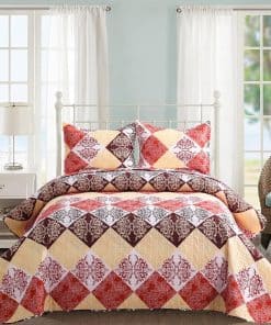 Juego de Edredones Queen-Size Boho de Kindred Home - Colcha