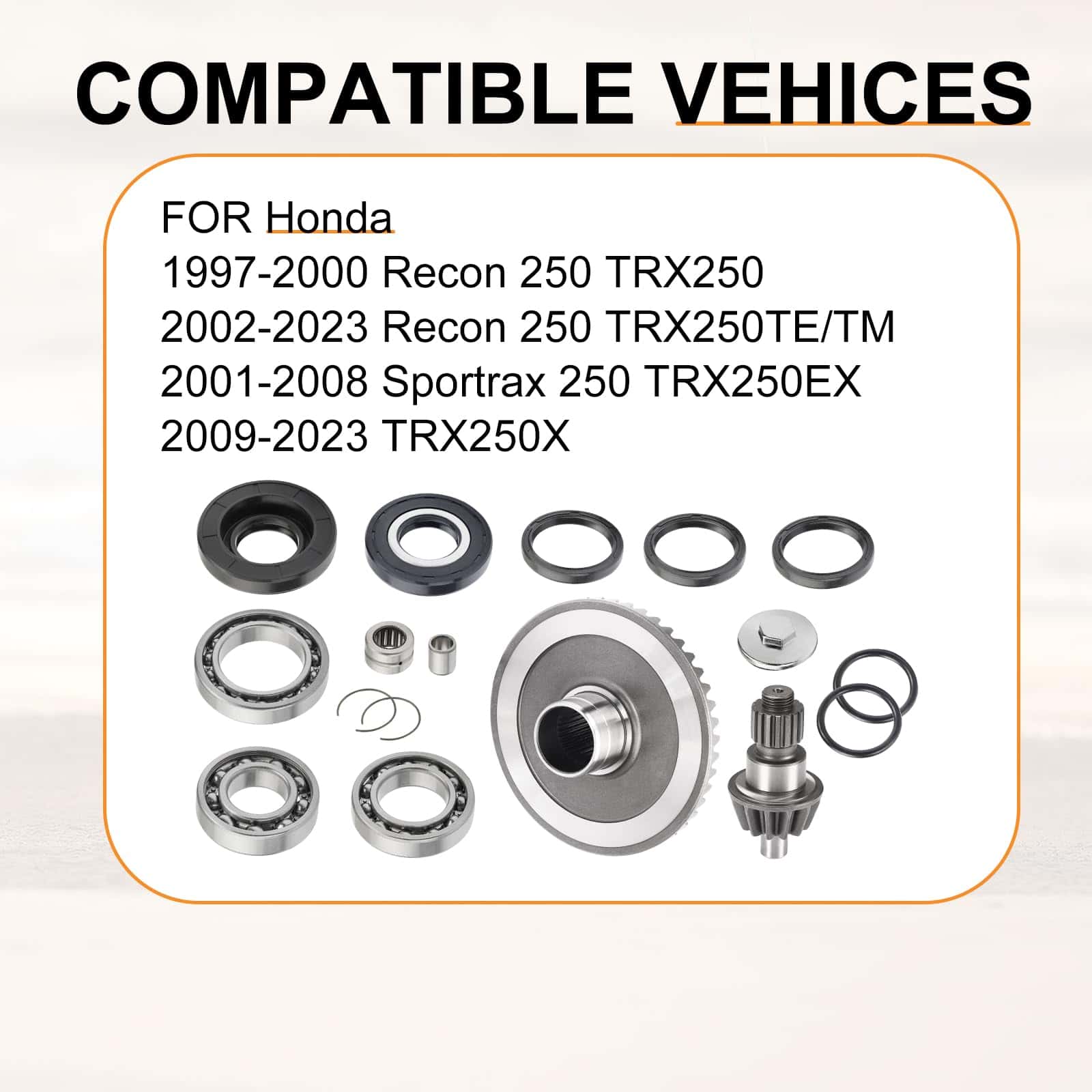 Kit de Rodamiento y Sello de Diferencial Trasero y - Imagen 3
