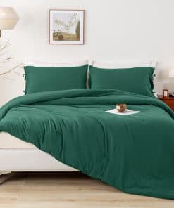 Juego de edredón super suave BOHOPOPM para cama doble y