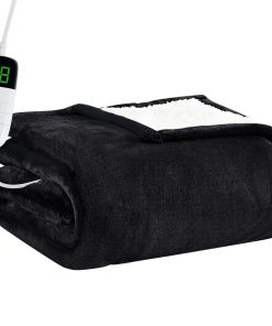 BOMOVA Manta Eléctrica Térmica Tamaño Completo -Ebony