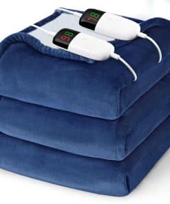 Manta Eléctrica Calentadora Tamaño Queen - 84" x 90" Manta