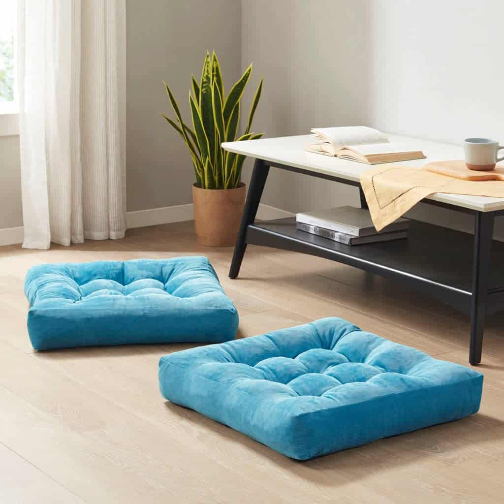 Set de 6 Cojines Cuadrados para Meditación, Cojín Grande - Imagen 3