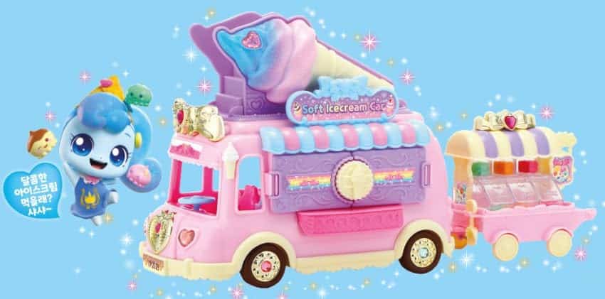 Set de juego de coche para helado Catch Teenieping con - Imagen 4