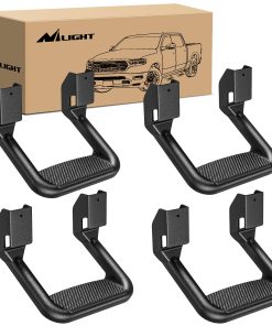 Estribos universales antideslizantes de aluminio Nilight