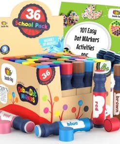 Paquete de Clase de Increíble Valor con 36 Marcadores de