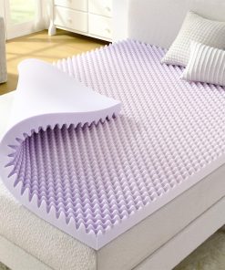 Topper de Colchón Infundido con Lavanda de Doble Cara de