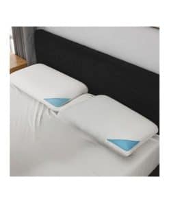 Almohadas de la Colección Jade de NAP&SLEEP: -Blanco con Rib