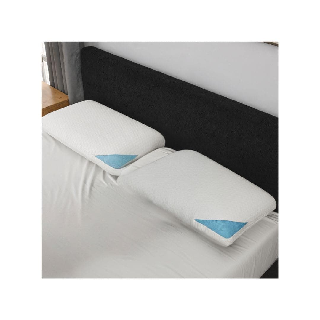 Almohadas de la Colección Jade de NAP&SLEEP: -Blanco con Rib