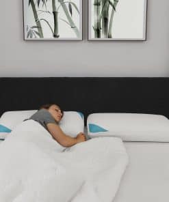 Almohadas de la Colección Jade de NAP&SLEEP: -Blanco con rib