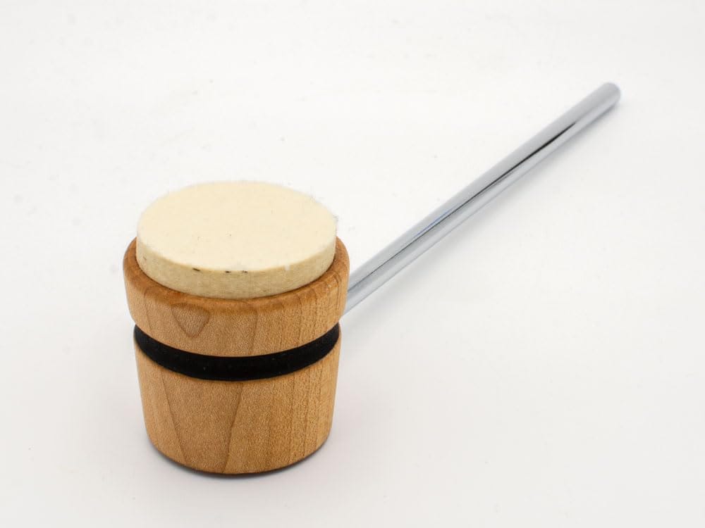 Maza de Bombo de Madera/Fieltro Low Boy - Versátil Maza de - Imagen 5