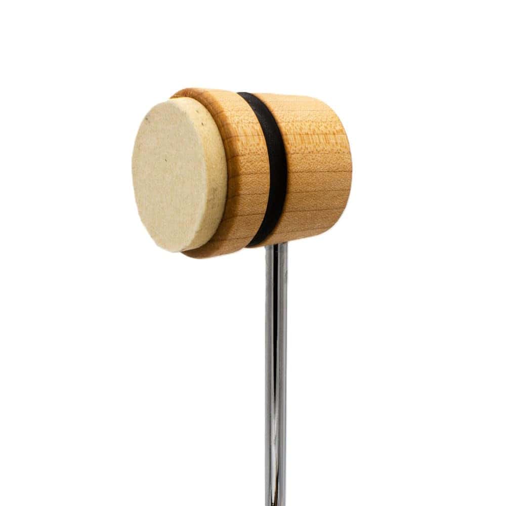 Maza de Bombo de Madera/Fieltro Low Boy - Versátil Maza de