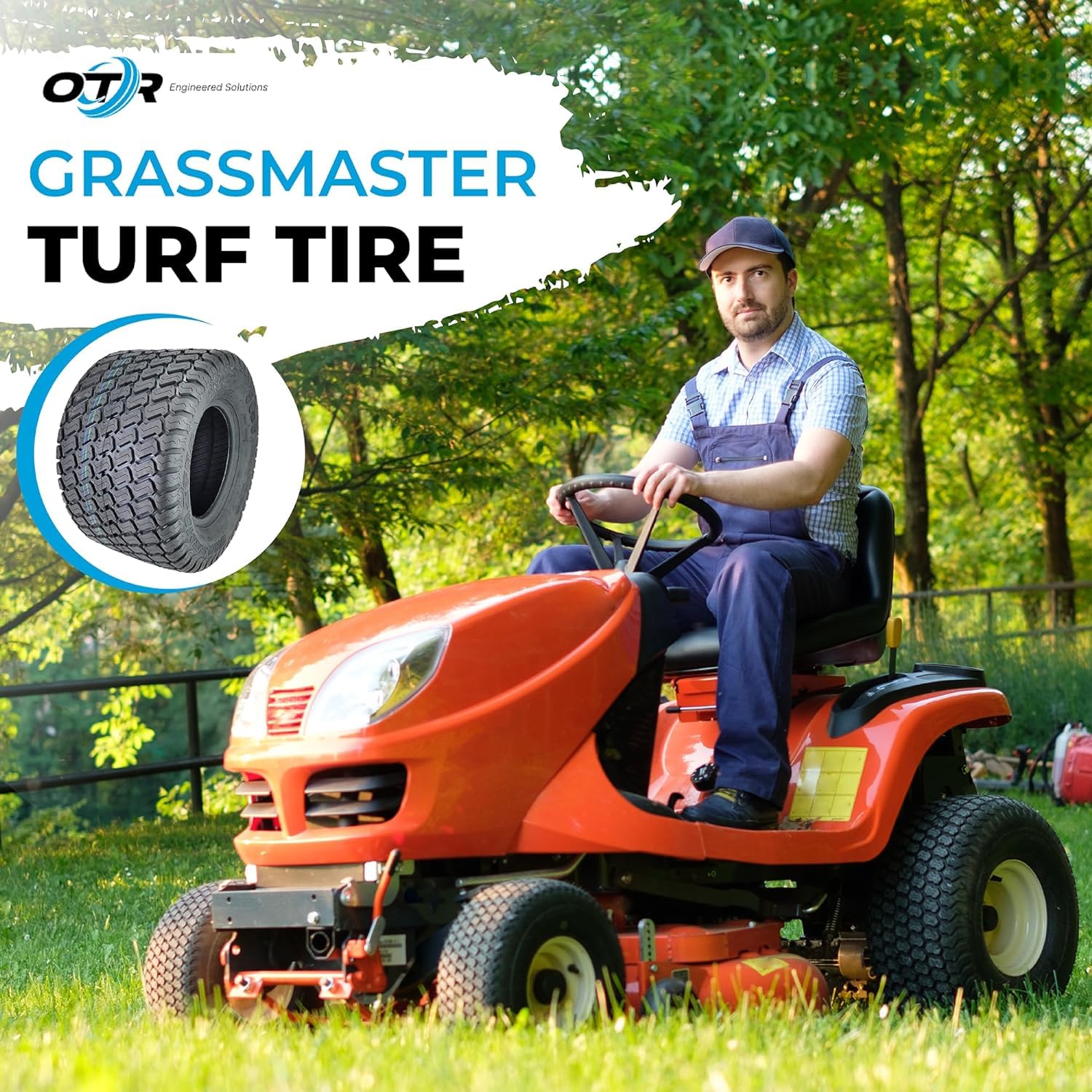 Llanta para césped OTR Grassmaster de Veteran Tire and - Imagen 3