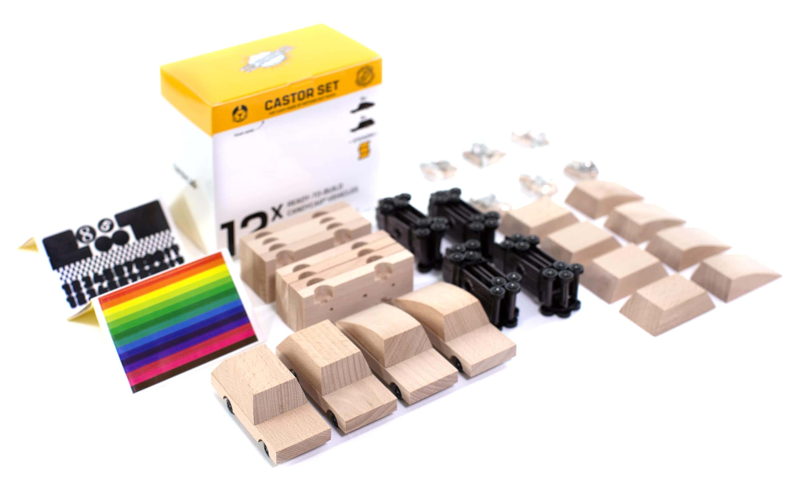 Set de Ruedas CANDYCAR 12 Pack por Candylab Toys - Imagen 3