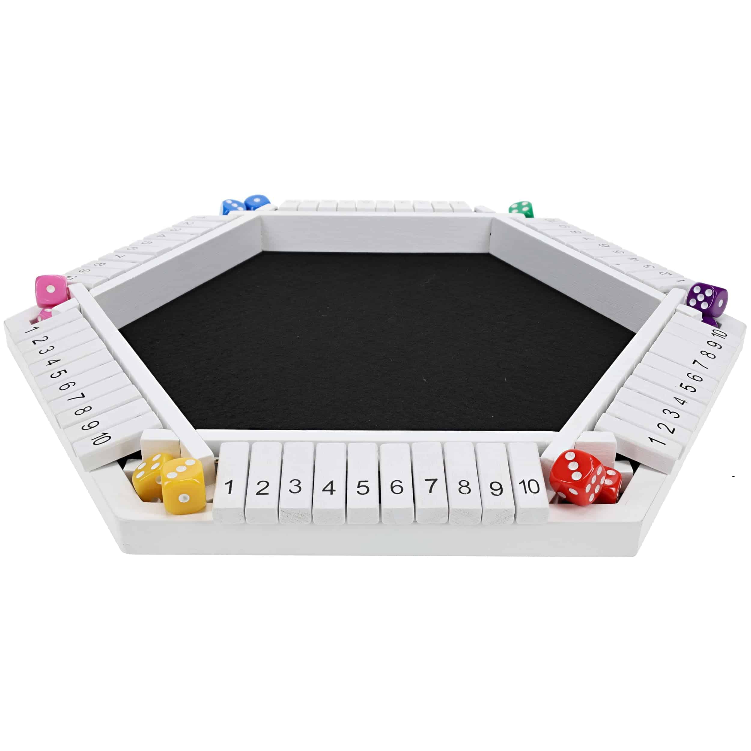 Juego Shut The Box de Pacific Shore Games para 6 Jugadores - Imagen 4