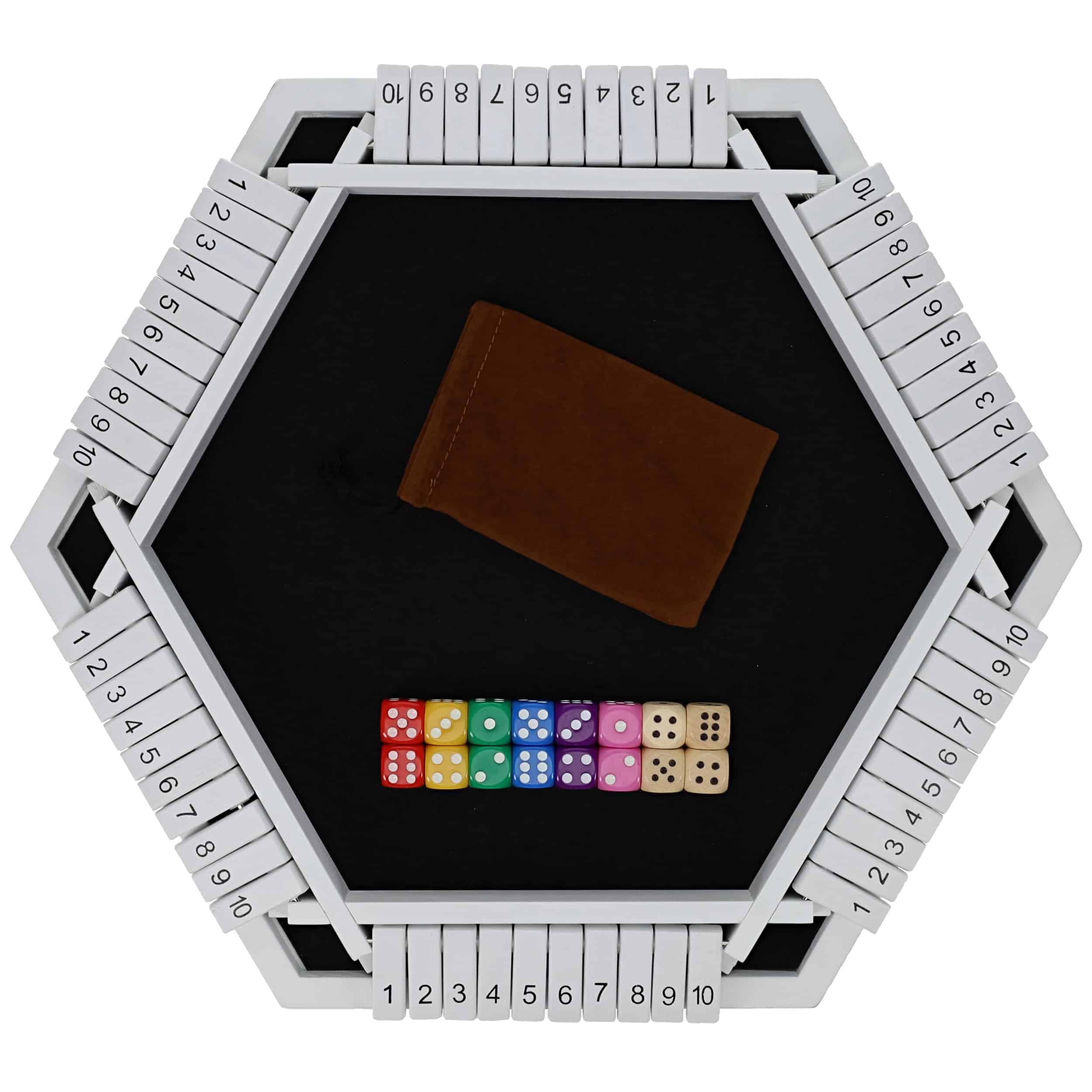 Juego Shut The Box de Pacific Shore Games para 6 Jugadores - Imagen 6