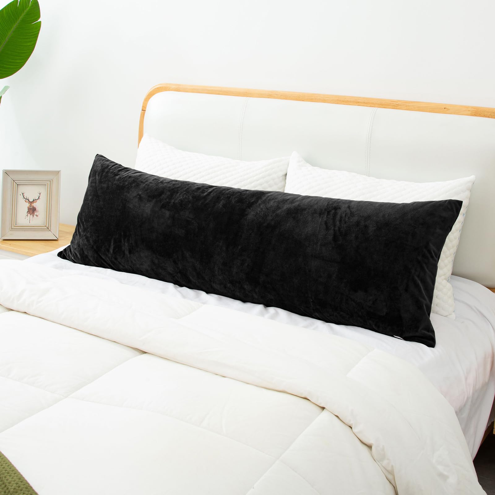 1 Almohada de Cuerpo MIDDLE ONE, Almohadas -Negro - Imagen 7