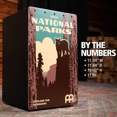 Meinl Percusión Backbeat Bass Cajon Caja de Percusión con - Imagen 7