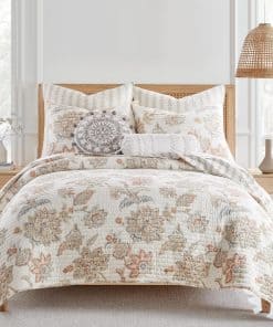 Juego de edredón Levtex Home - Selesta Blush - Edredón King