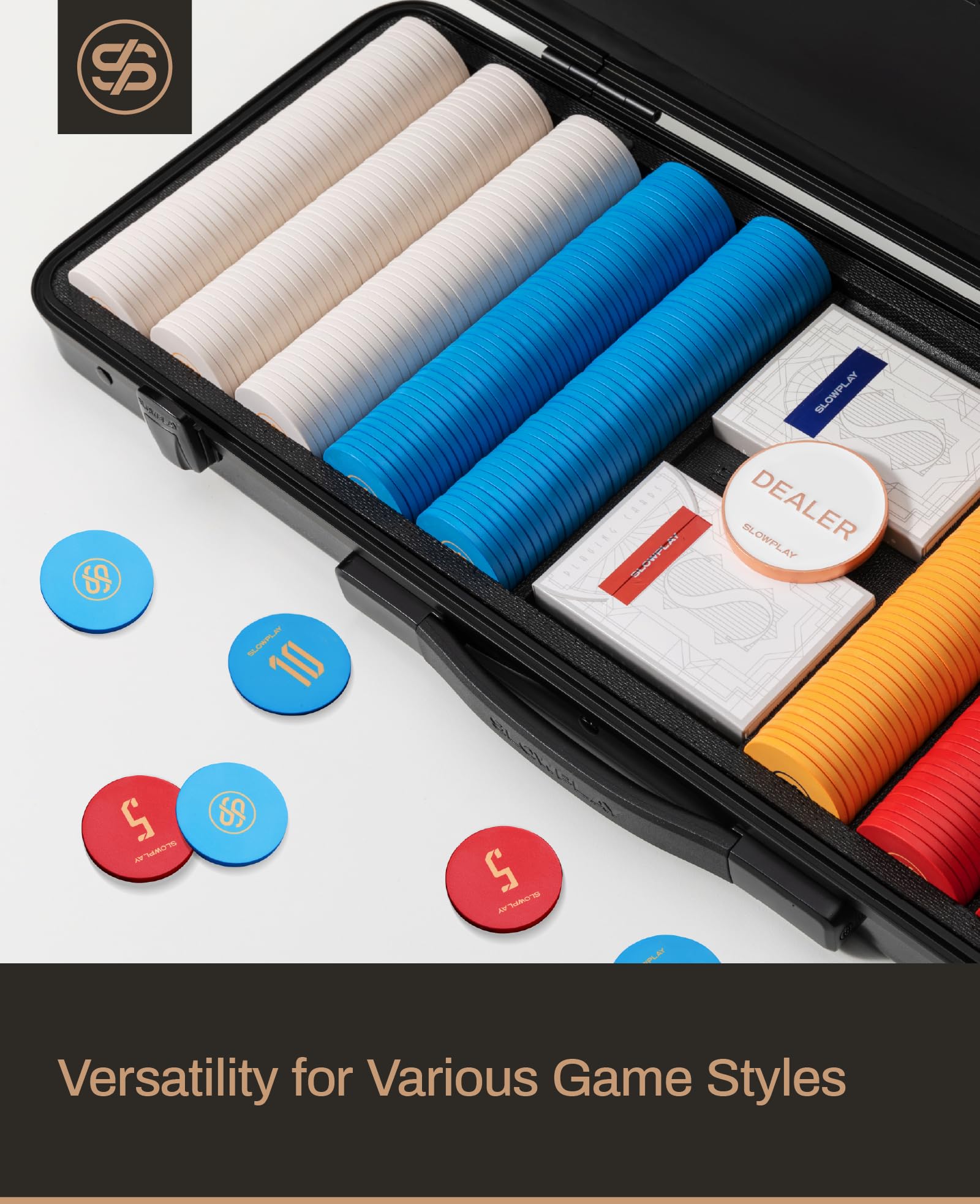 Fichas de Póker de Cerámica SLOWPLAY Godel a -ión de 50 - Imagen 6