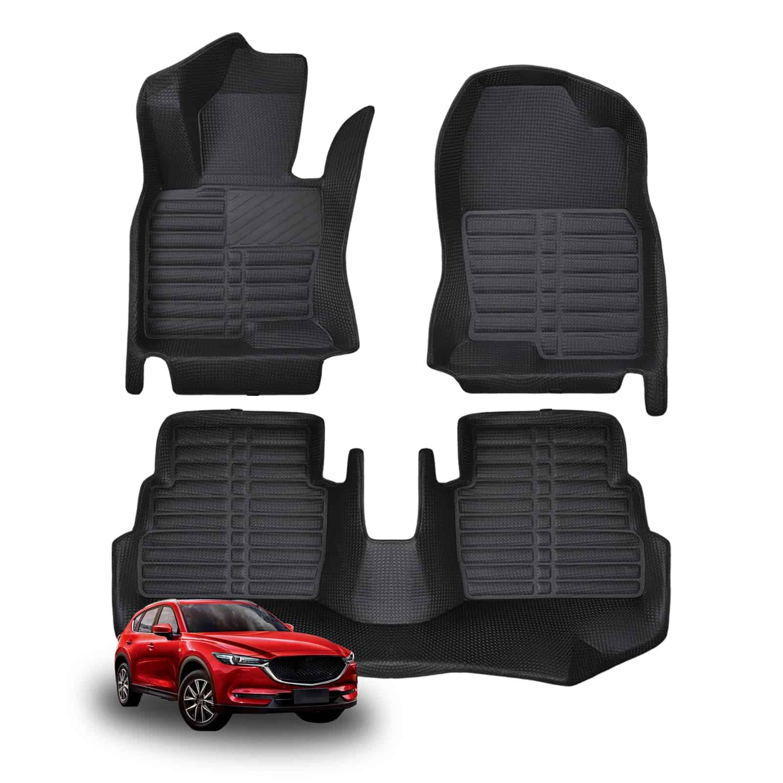 Tapetes para piso de automóvil impermeables y resistentes