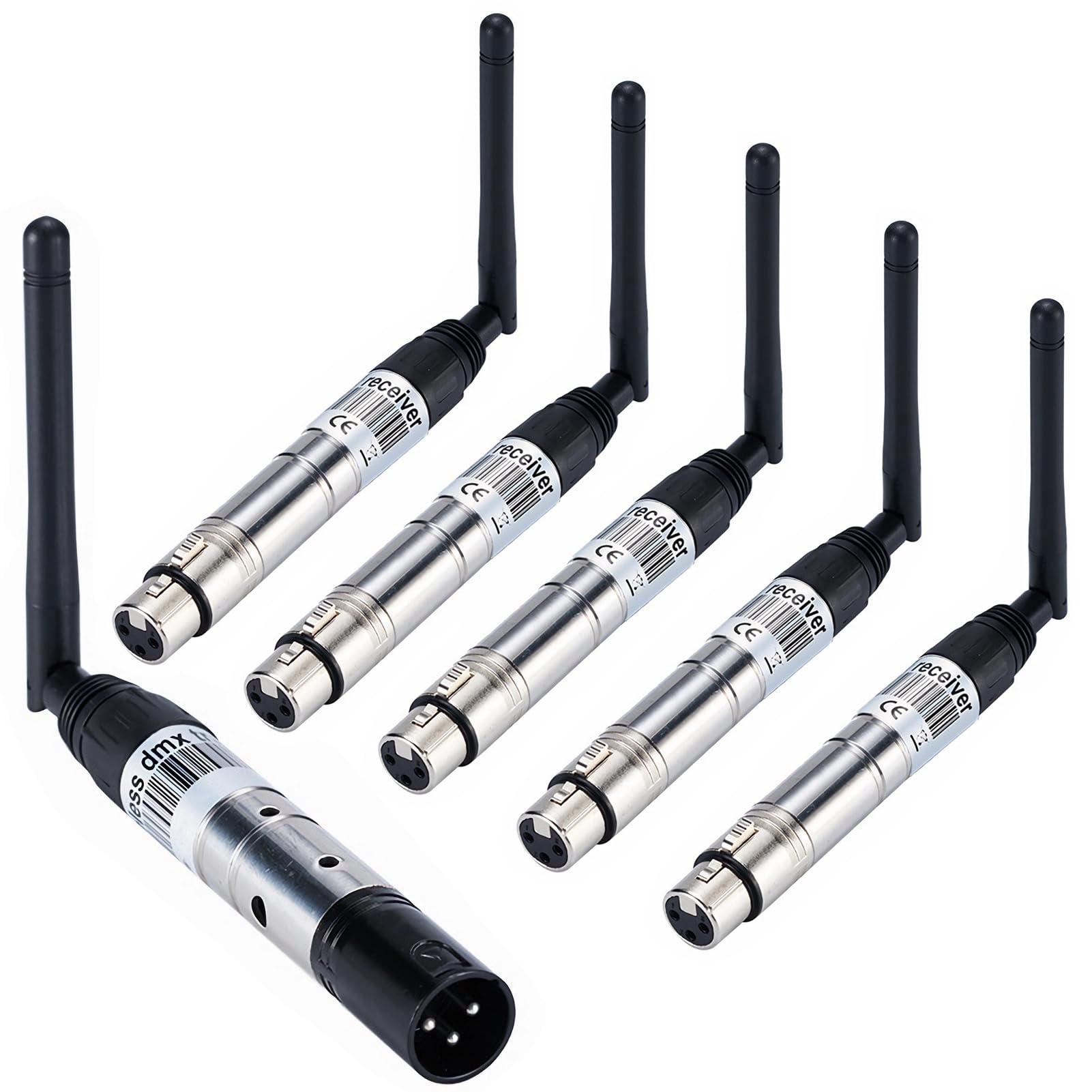 Controlador DMX512 Inalámbrico MIMIRACLE Dfi DJ 2.4G, 1