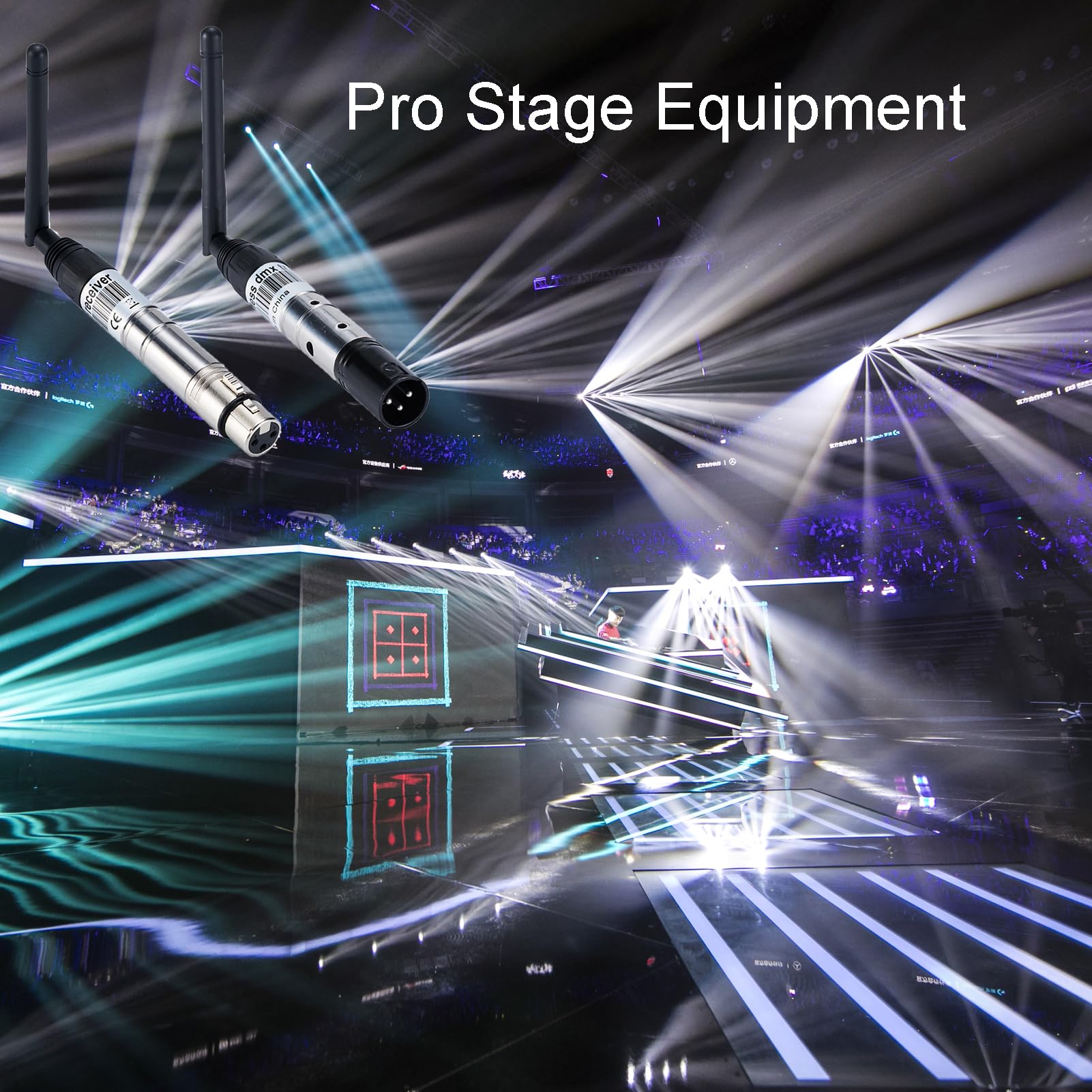 Controlador DMX512 Inalámbrico MIMIRACLE Dfi DJ 2.4G, 1 - Imagen 7