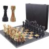 Juego de ajedrez de mármol Marble Range con estuche 15"