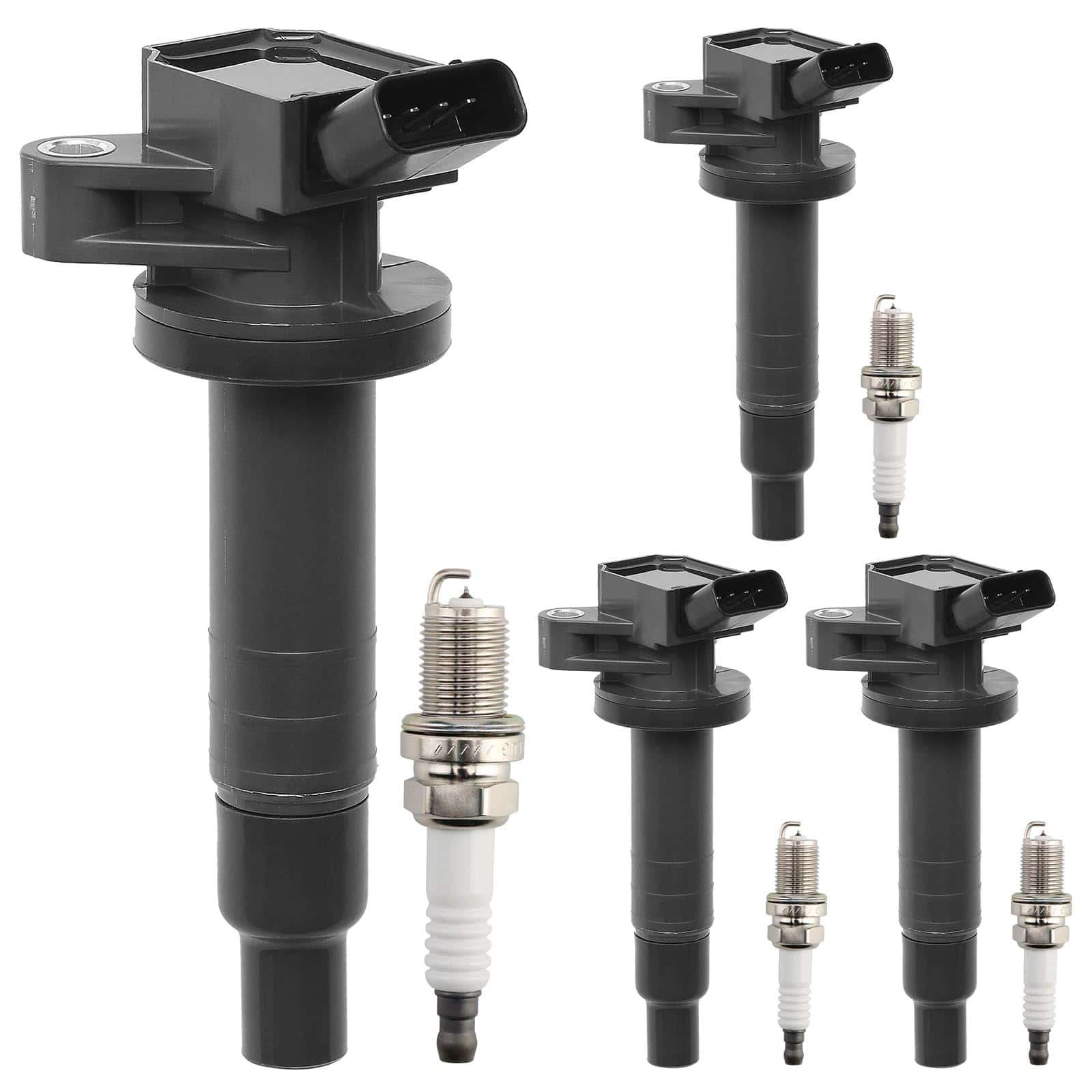 Paquete de 4 bobinas de encendido y bujías de iridio