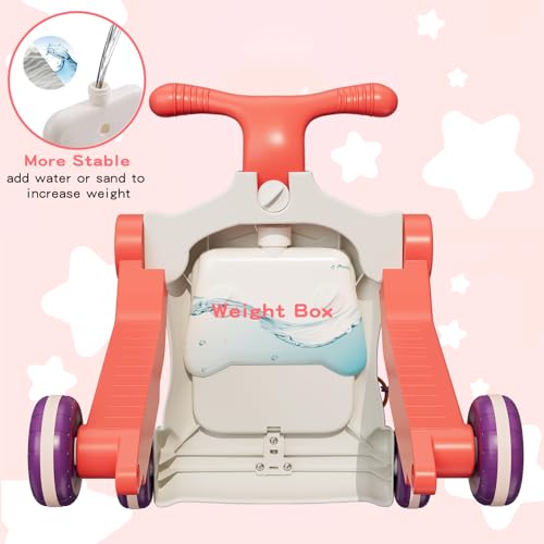 Andador y Centro de Actividades Mejorado 5 en 1 para Bebé - Imagen 6