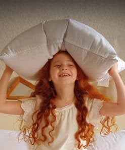 Almohada de plumas de ganso BHZ King Size, Colección de