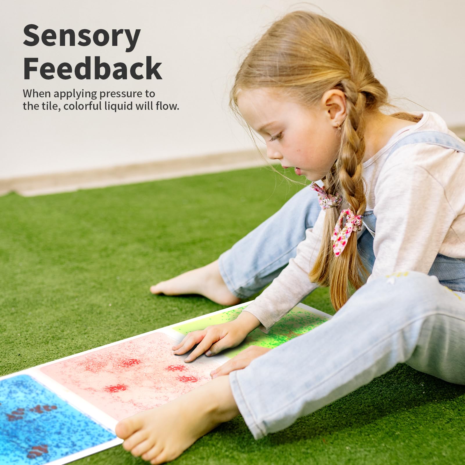 Art3d 4-Pack Baldosas Líquidas Sensoriales, Coloridas - Imagen 7