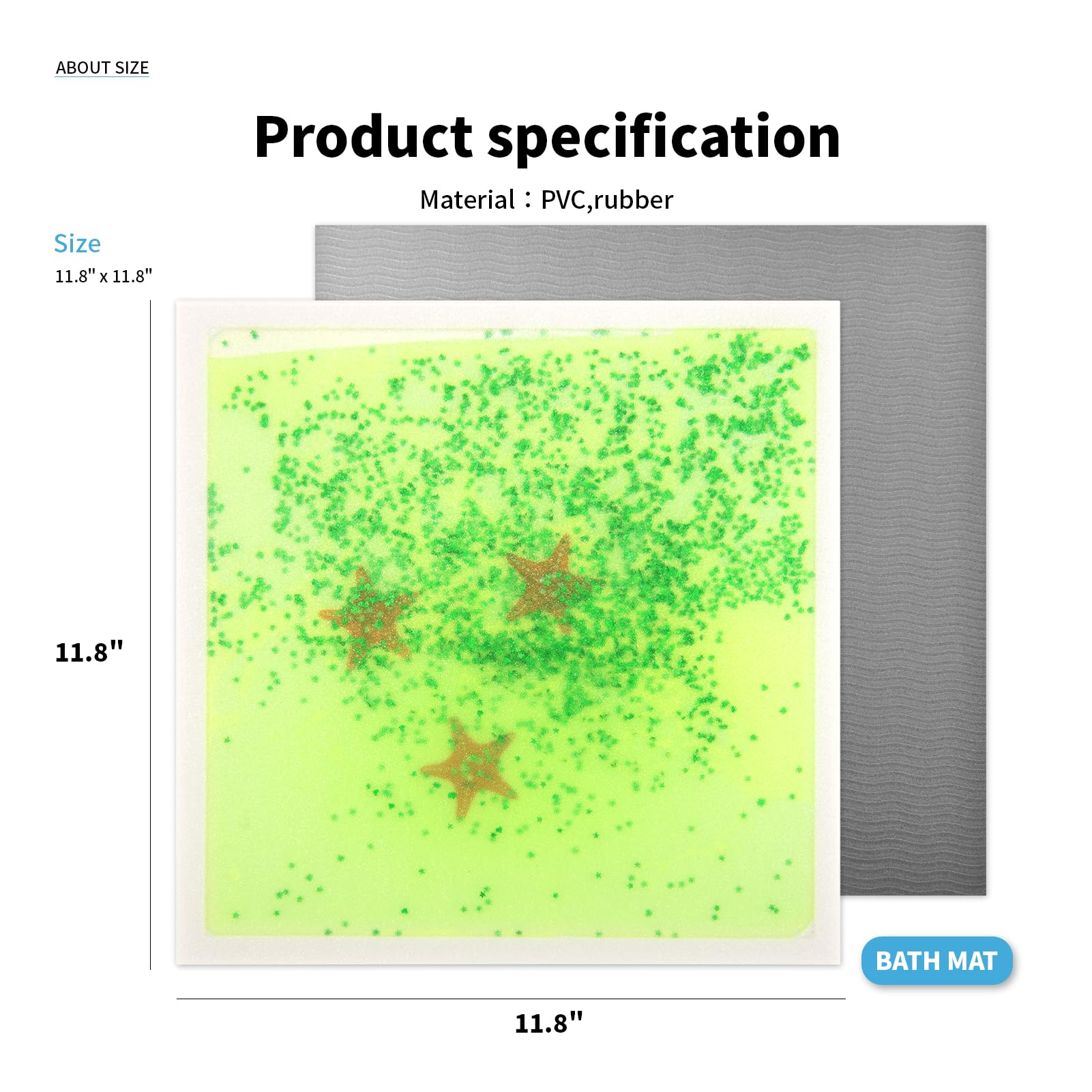 Art3d 4-Pack Baldosas Líquidas Sensoriales, Coloridas - Imagen 5