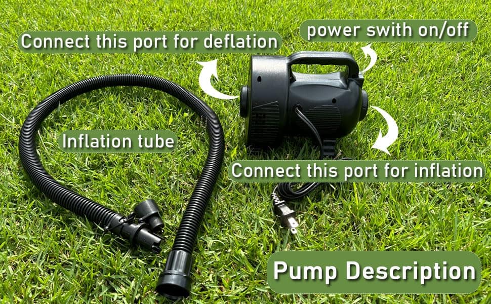 Bomba de Aire Eléctrica de 600W para Bola de Espejo - Imagen 3