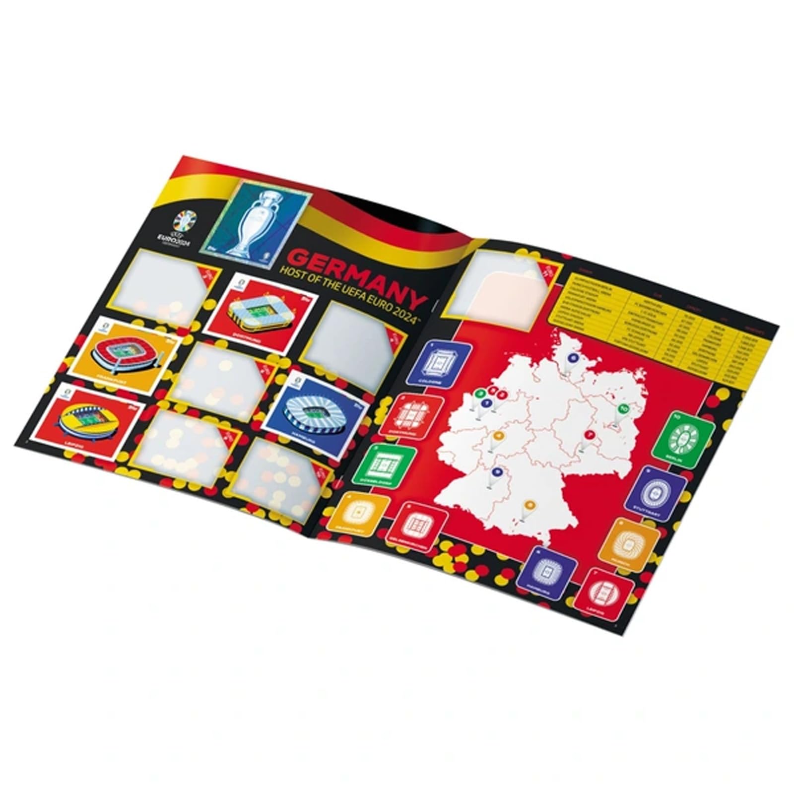 Paquete de Pegatinas de Fútbol Euro 2024 TransAtlantic - Imagen 7