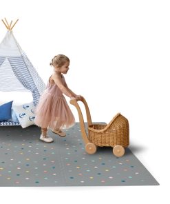 Tapete de Juegos para Bebés suave y No tóxico, Tapete para