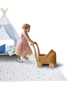 Tapete de Juego para Bebés Suave No Tóxico, Tapete para