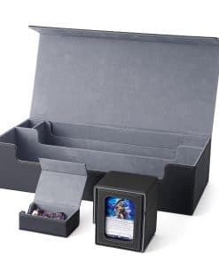 Caja para mazos Venssu MTG con capacidad para 5 cajas de