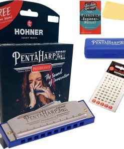 Armonica PentaHarp Hohner - Clave de G Menor con Pegatinas